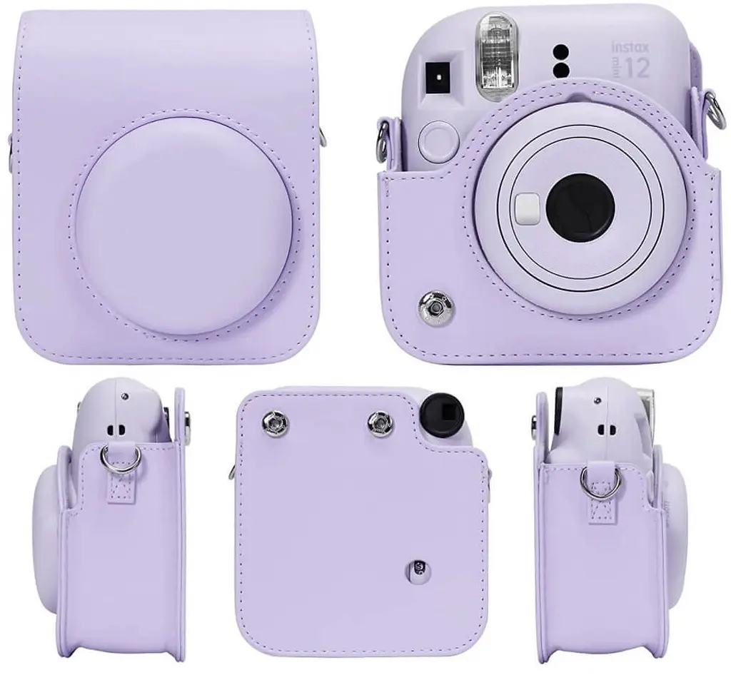 Чохол для фотоапарата Fujifilm Instax Mini 12 Фіолетовий - фото 3