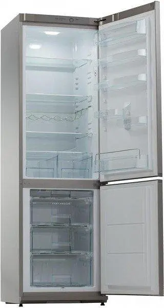 Холодильник Snaige RF34SM-S1CB21 185х60х65 319 л. комбі автоматична мороз-статика А+ нержавіюча сталь (RF34SM-S1CB21) - фото 2