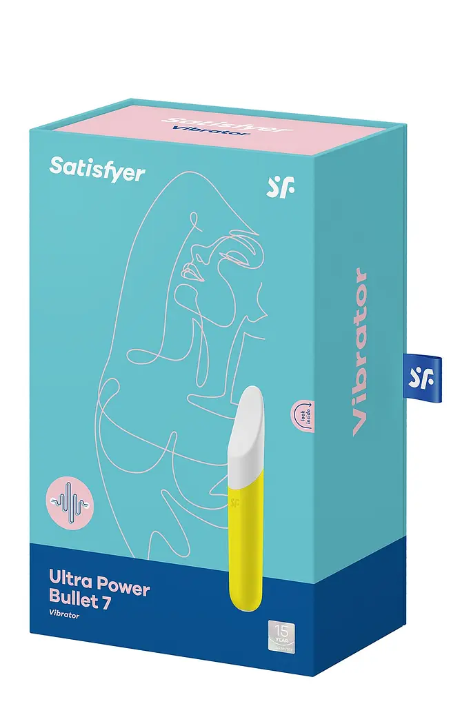 Віброкуля Satisfyer Ultra Power Bullet 7, 13, 5х2,4 см. (жовта) - фото 2