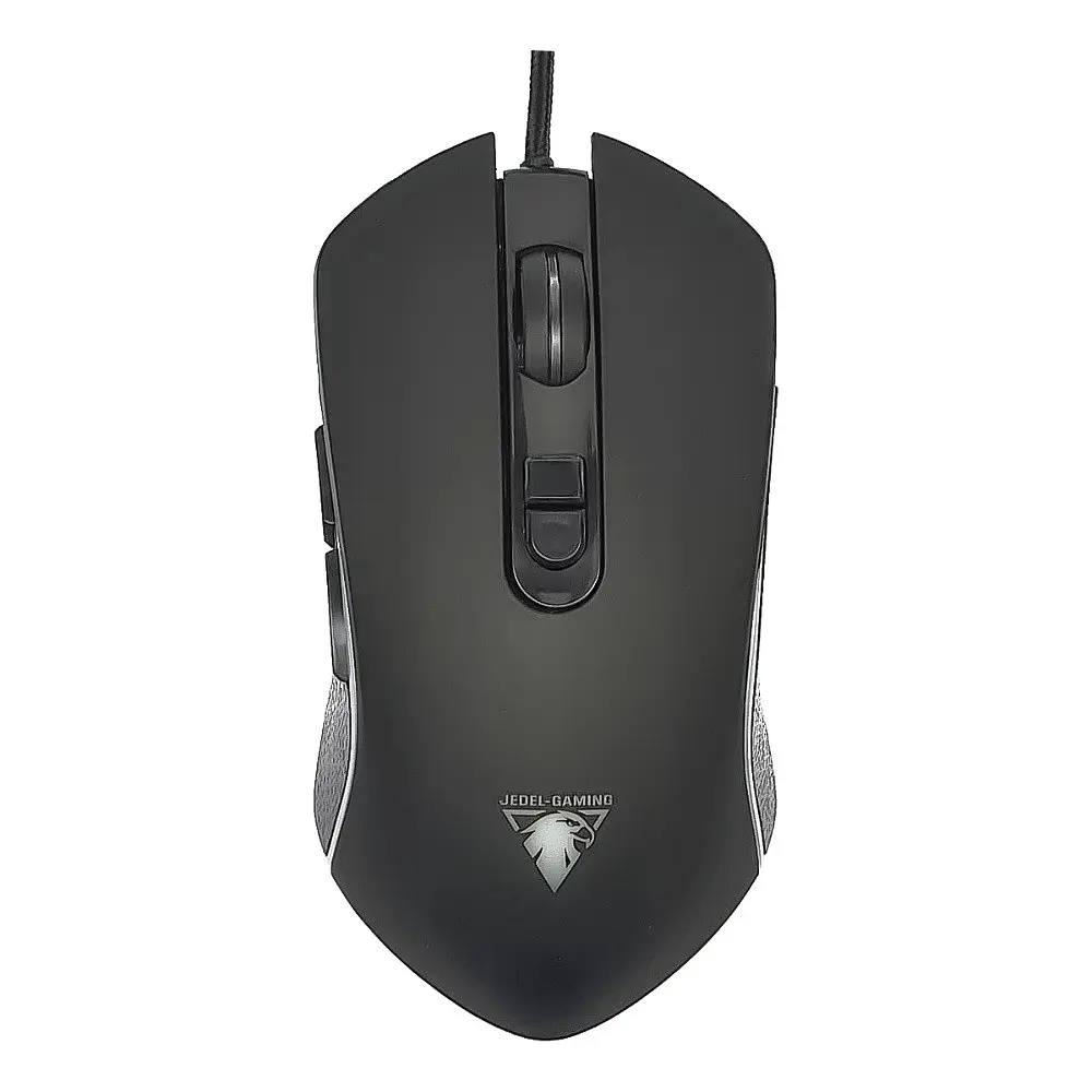 Ігрова миша Jedel GM870 3200 DPI з RGB підсвічуванням чорна - фото 4