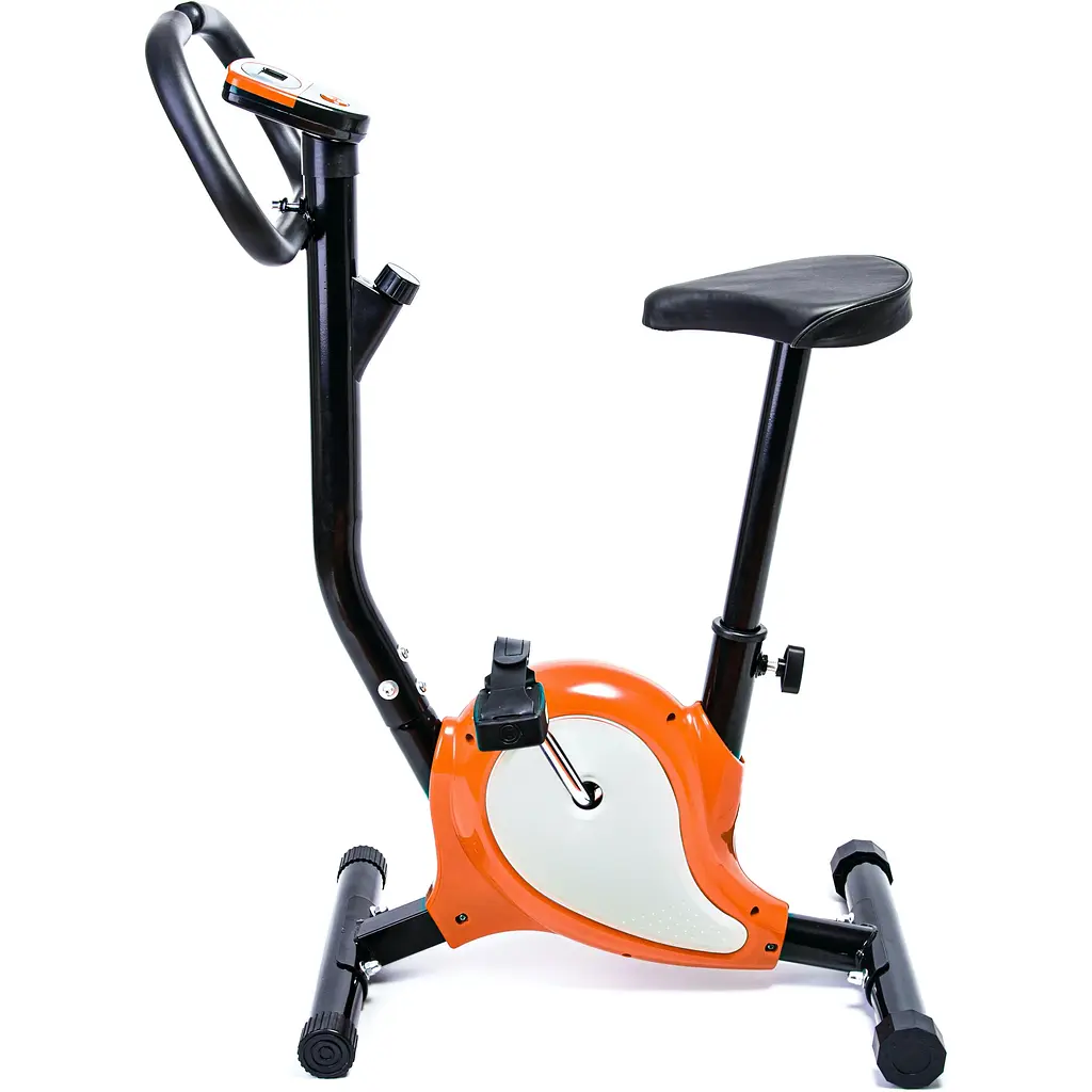 Велотренажер Fitline ES-8018 Point механический оранжевый - фото 2