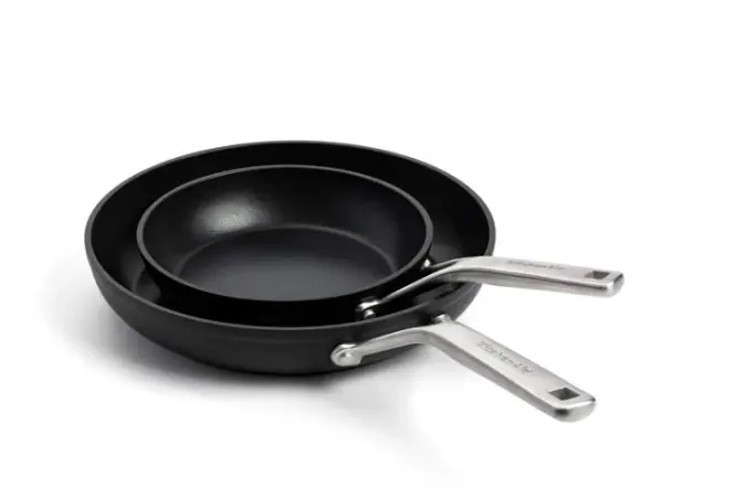 Набір сковорідок KitchenAid FHA 2 предмети чорний СС005698-001 - фото 4