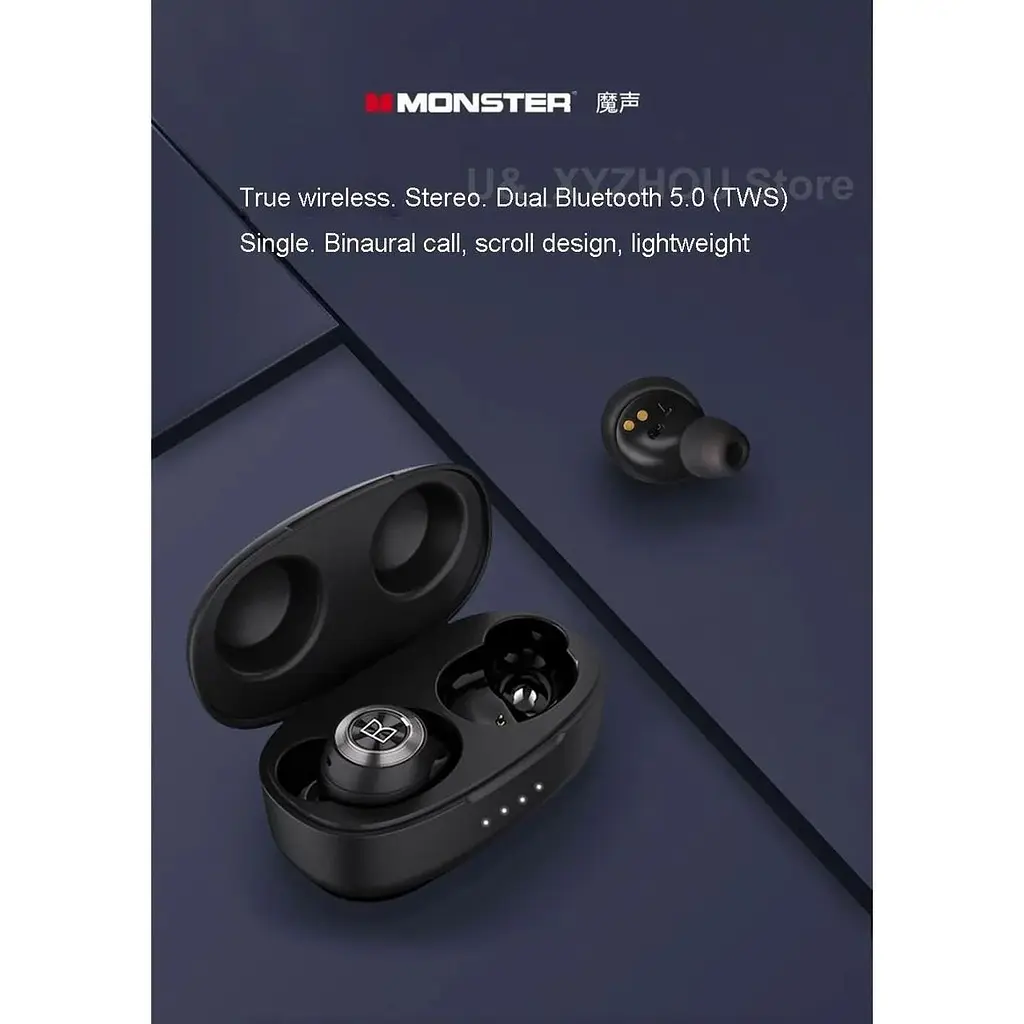 Бездротові навушники Monster Achieve 100 Airlinks Bluetooth 5.0 - фото 2