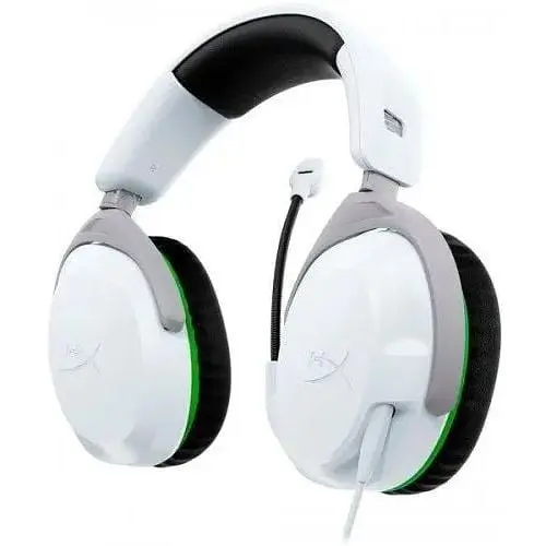 Ігрові навушники HyperX Cloud Stinger 2 Core Xbox 75X28AA (біло-зелені) 75X28AA - фото 3