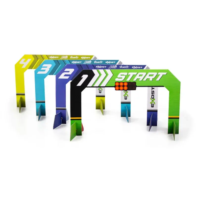 Ігровий набір Silverlit Build 2 Drive Duo Pack Race Set, РК, 2,4 GHz (ГГц), жовта та синя (20705) - фото 5