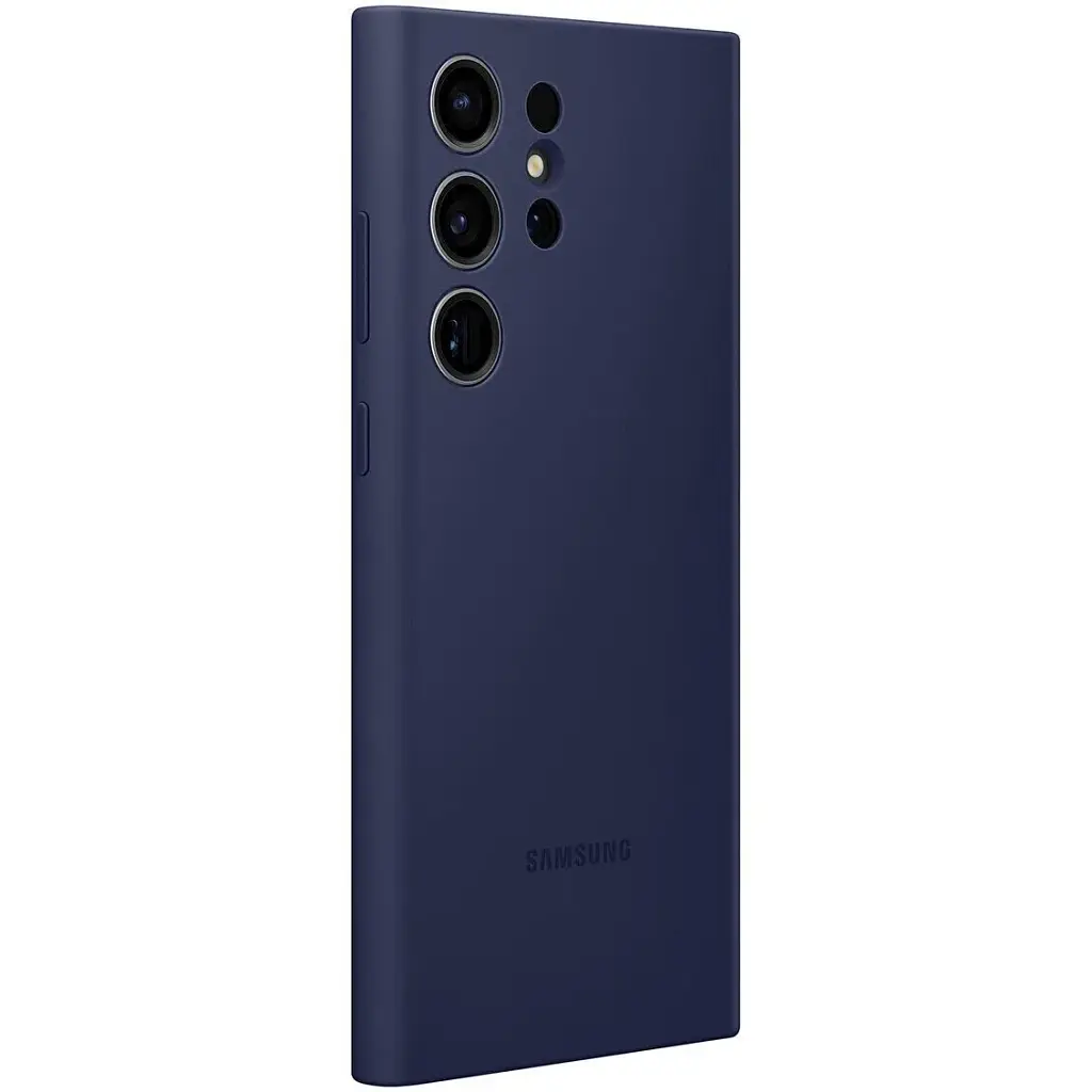Чохол-накладка Samsung Silicone Cover для Samsung Galaxy S23 Ultra SM-S918 Navy (EF-PS918TNEGRU) - фото 2