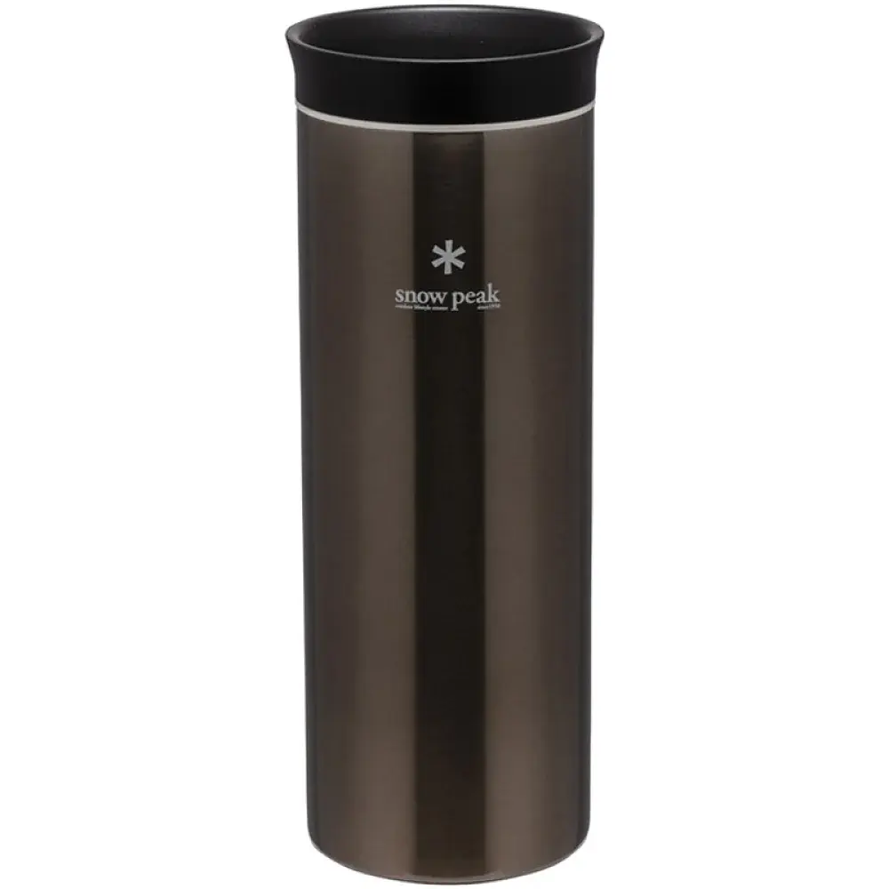 Термопляшка Snow Peak TW-071R-DS Kanpai Bottle 500 мл Dark silver - фото 3