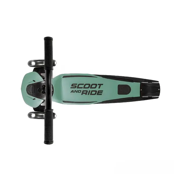 Самокат Scoot and Ride Highwaykick-5 з колесами що світяться зелений (SR-190117-FOREST) - фото 2