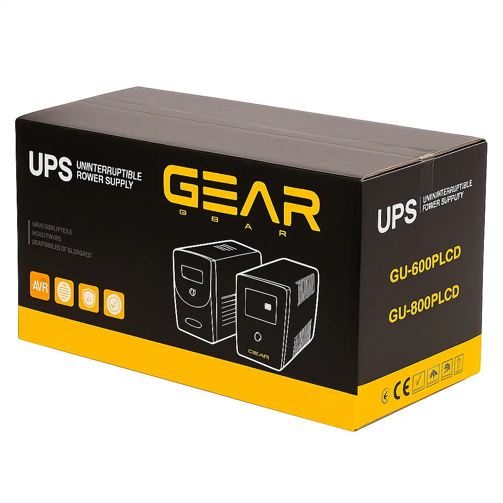 Пристрій безперебійного живлення GEAR GU-800PL - фото 5