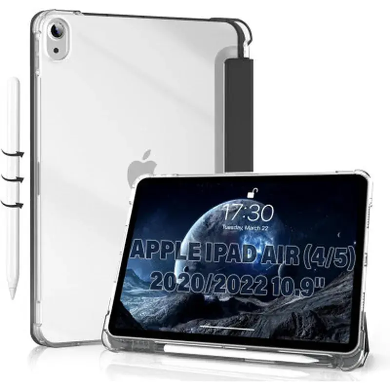 Чохол до планшета BeCover Soft Edge Apple iPad Air (4/5) 2020/2022 10.9" Black (711118) - фото 2