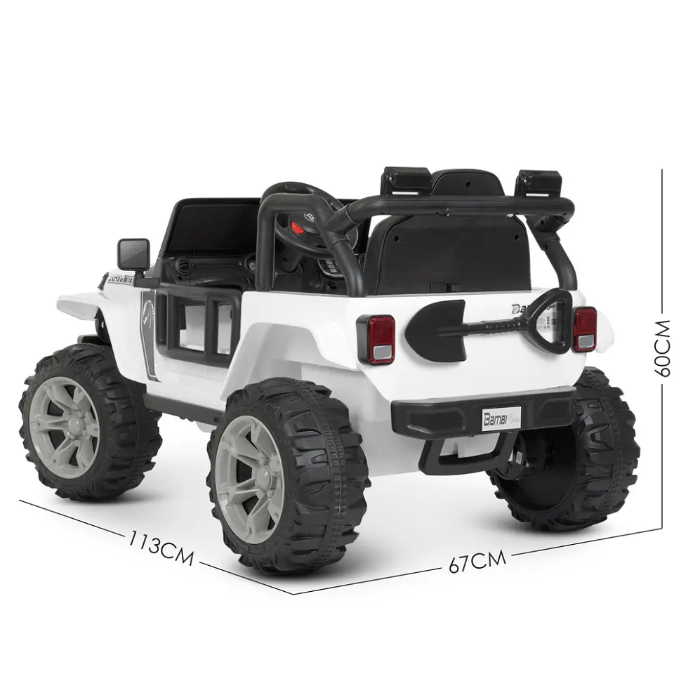 Дитячий електромобіль-джип Bambi Racer M 4282EBLR-1 до 30 кг - фото 4
