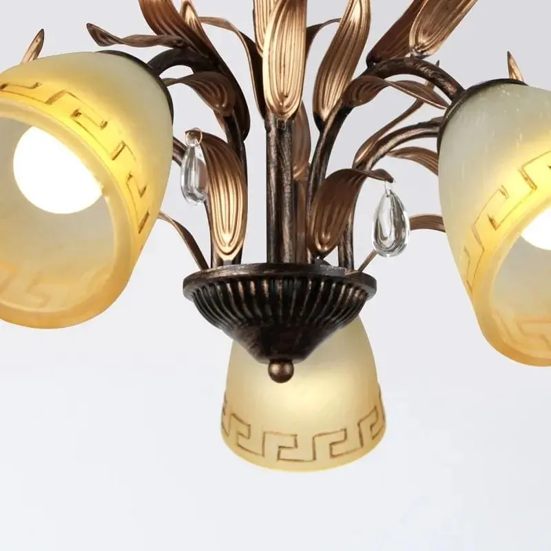 Люстра потолочная Brille флористика E14 60W BR (LK-150S/5) - фото 3