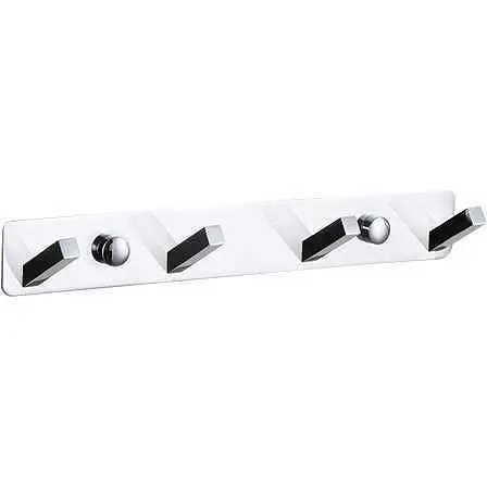 Планка з гачками Topaz TKB 9385-4, Хром