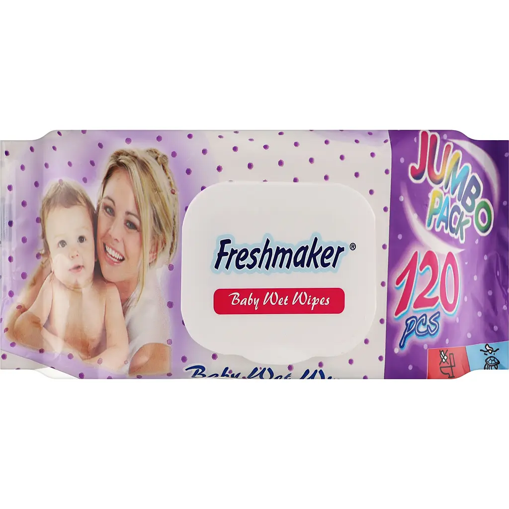 Вологі серветки Freshmaker baby 72 шт. - фото 2