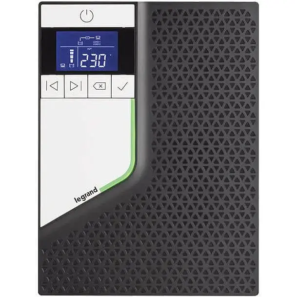 Джерело безперебійного живлення Legrand Keor SPE, 1000VA/800W, LCD, USB, RS232, 8xC13 - фото 2