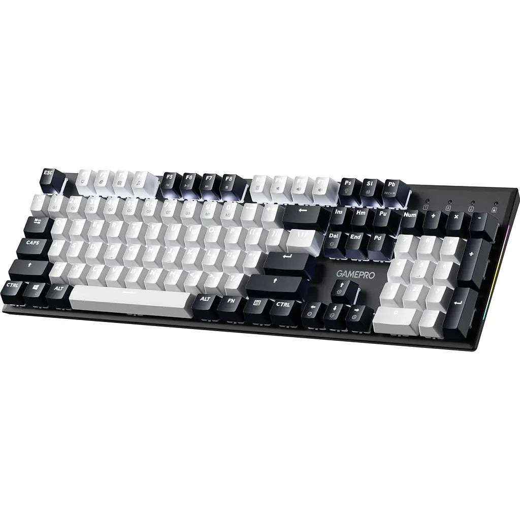 Клавіатура GamePro Genesis Metallic Outemu Red Swithes USB Black (MK144B) [152665] - фото 3