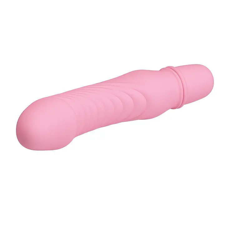 Вібратор Pretty Love Stev Vibrator Light Pink, 13,5 см рожевий - фото 4