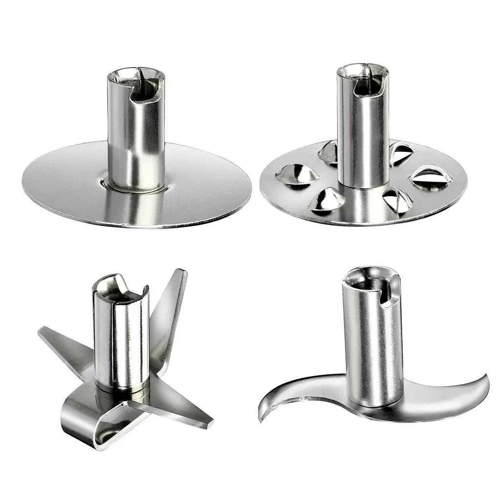 Блендер Bamix Baking кремовий M200 (4 насадки, C-ручка) 1051.023 - фото 10
