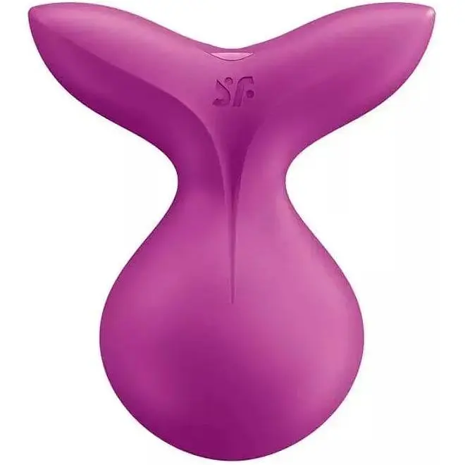 Міні-вібромасажер Satisfyer Viva la Vulva 3 Violet - фото 4