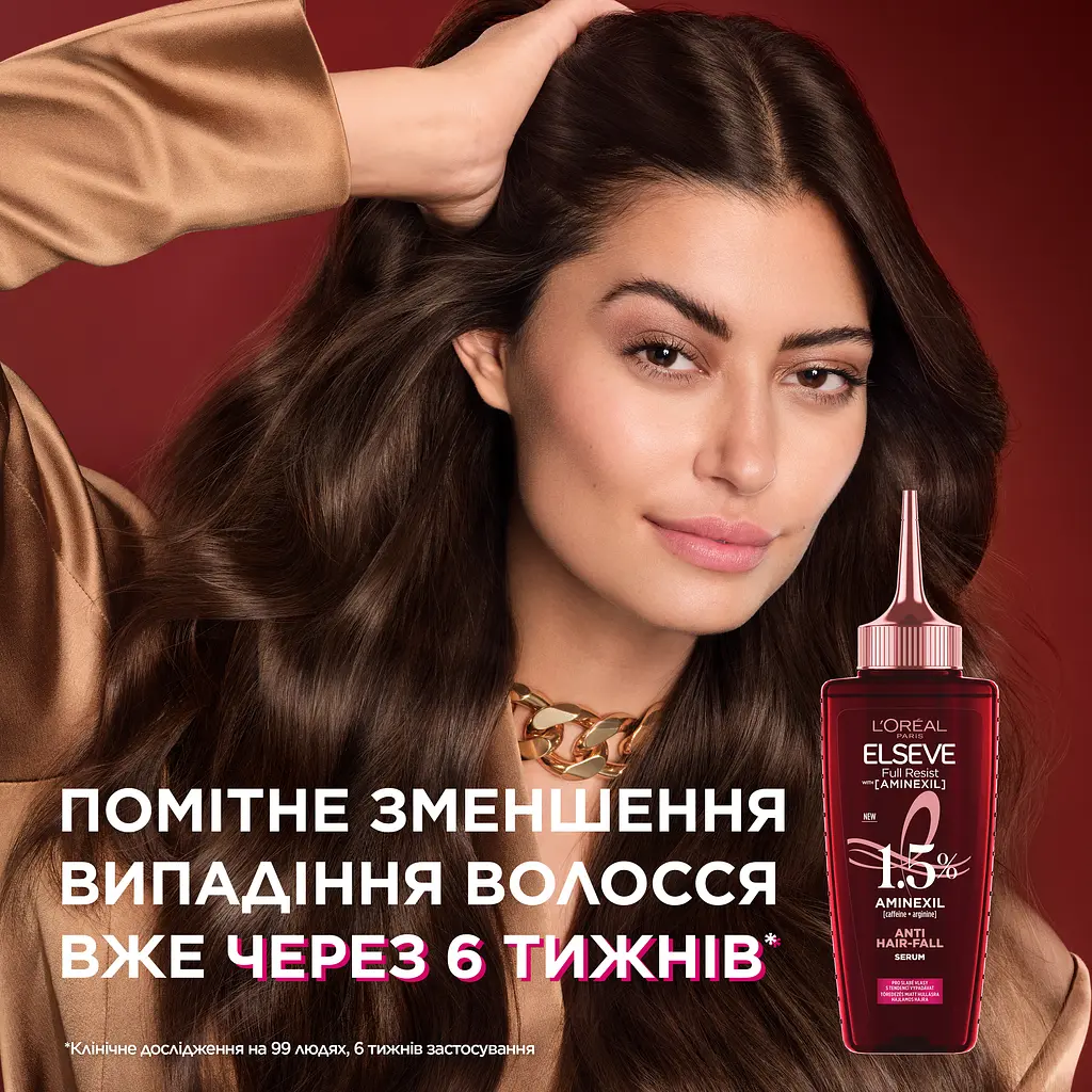 Сироватка для волосся L'Oreal Paris Elseve Full Resist Anti hair-fall Arginine + Aminexil 102 мл - фото 8