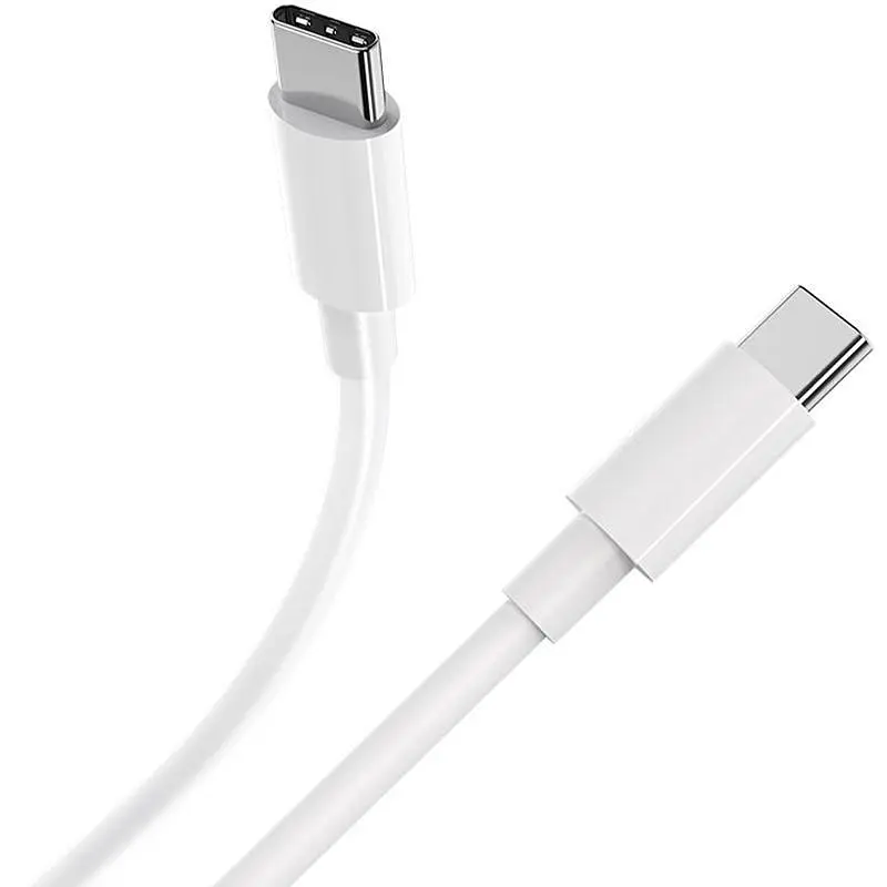 Cable Hoco X51 High-Power Type-C to Type-C (100W) White 1m - фото 2