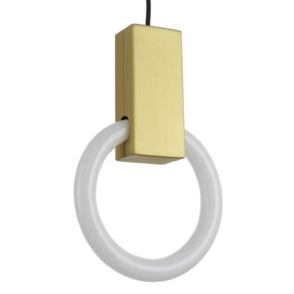 Люстра Brille подвесная лофт LED 20W WW G (BL-868S/1) - фото 10