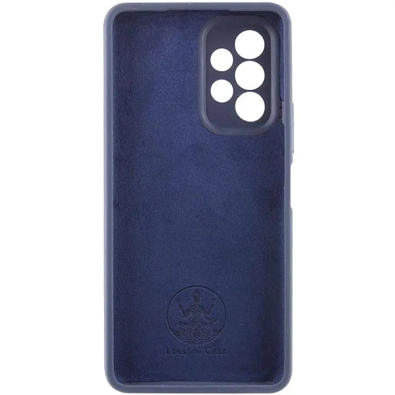 Чохол Silicone Cover Lakshmi Full Camera (AAA) для Samsung Galaxy A23 4G Темно-синій/Midnight blue - фото 2