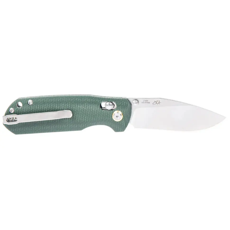 Ніж CJRB Maximal, AR-RPM9, Micarta зелений - фото 2