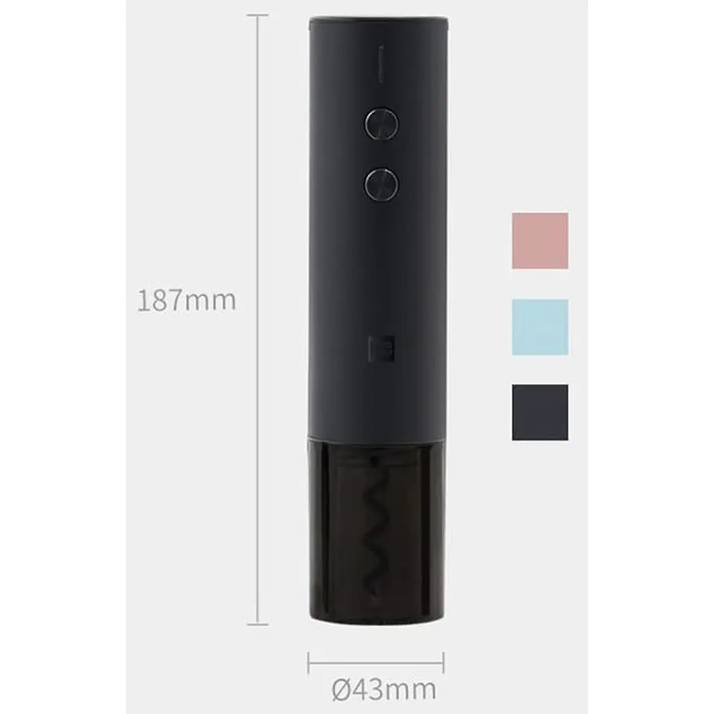 Штопор Xiaomi HuoHou Electric Wine Opener HU0121 (Pink) [49656] - фото 8
