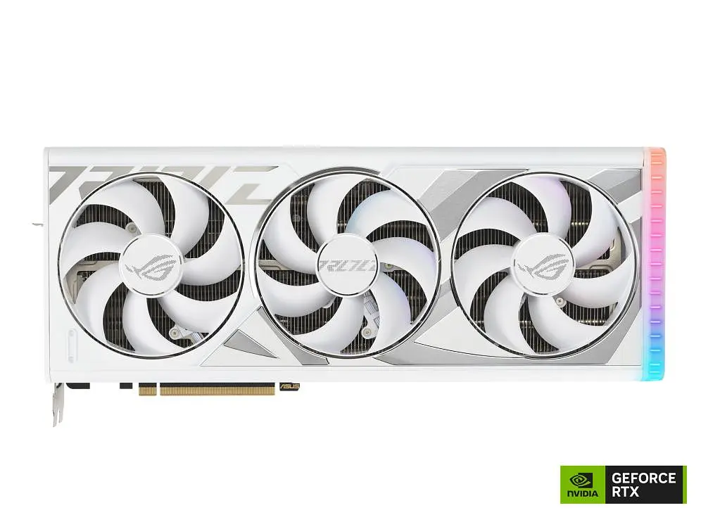Відеокарта Asus ROG-STRIX-RTX4080-O16G-WHITE (90YV0IC3-M0NA00) - фото 2