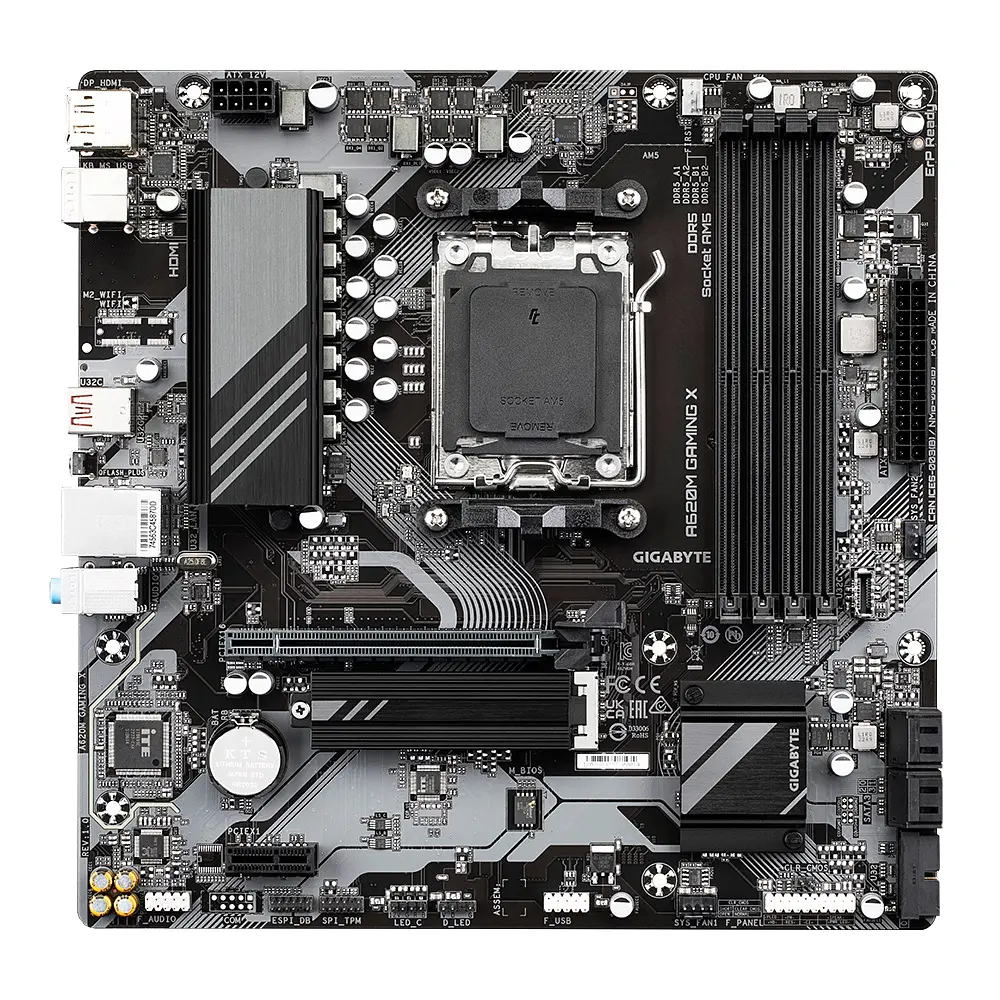 Материнська плата Gigabyte A620M Gaming X Socket AM5 - фото 2