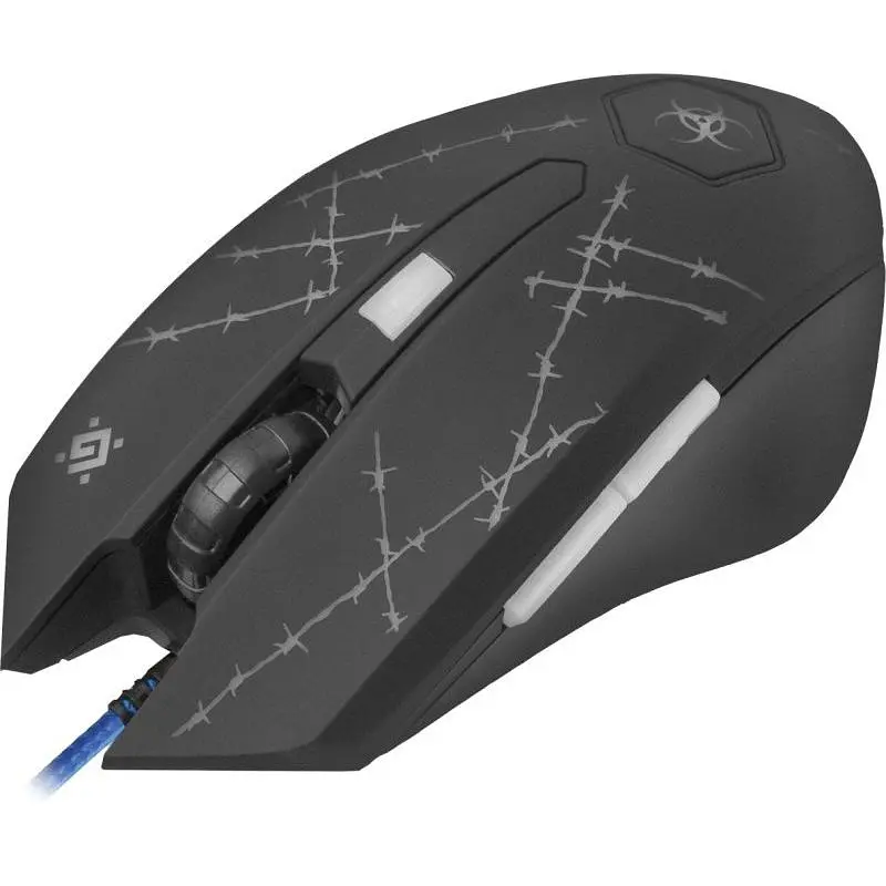 Миша Defender Forced GM-020L USB Black (52020) - фото 10