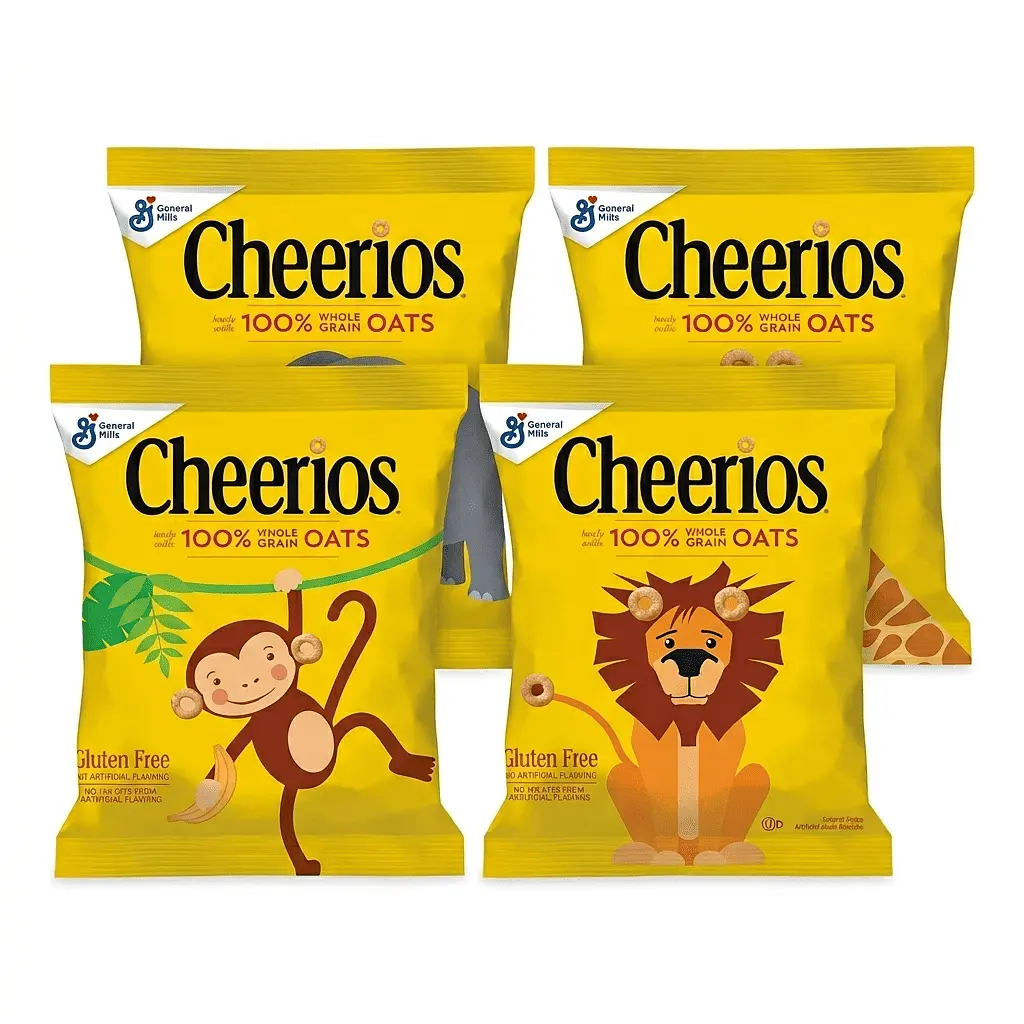 Сухий сніданок General Mills Cheerios Breakfast Cereal Pouches 1шт, 26г - фото 2