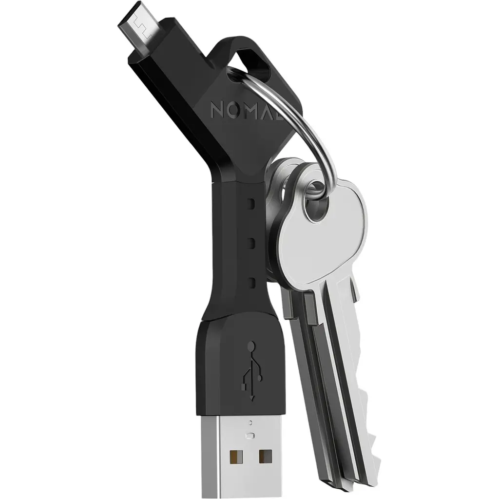 Кабель USB-A to Lightning Nomad Key Apple Black (KEY-LIGHTNING) - фото 2