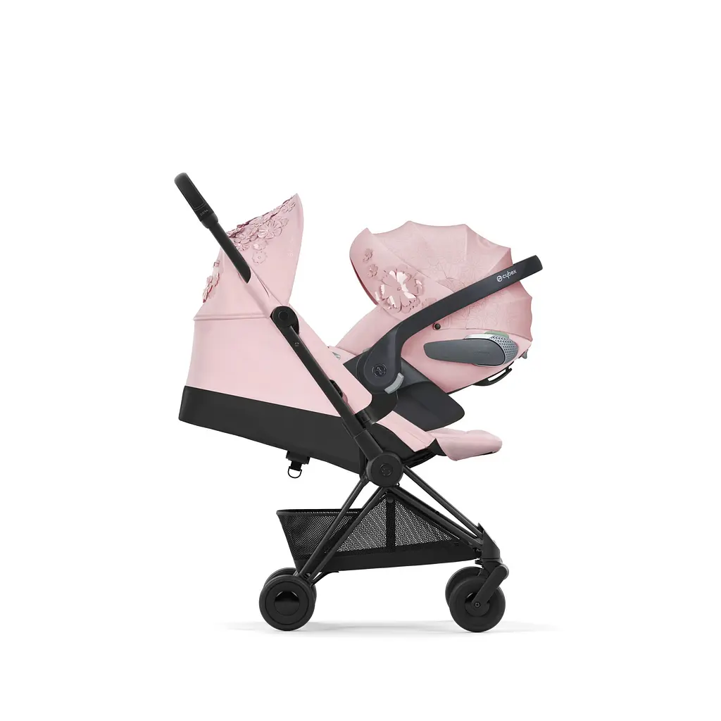 Прогулянкова коляска Cybex Coya Matt Simply Flowers Pink рожева (695263) - фото 4