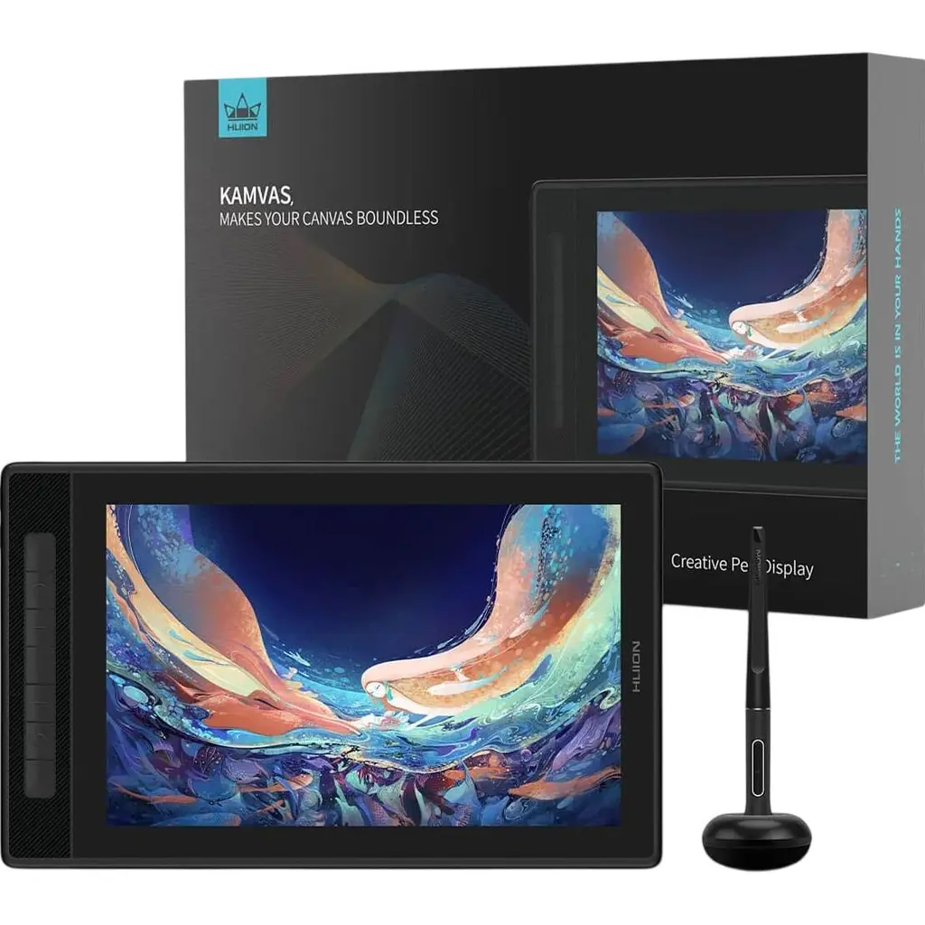 Графічний монітор Huion Kamvas Pro 13 2.5K Silvery Frost (GT1302) [157332] - фото 12