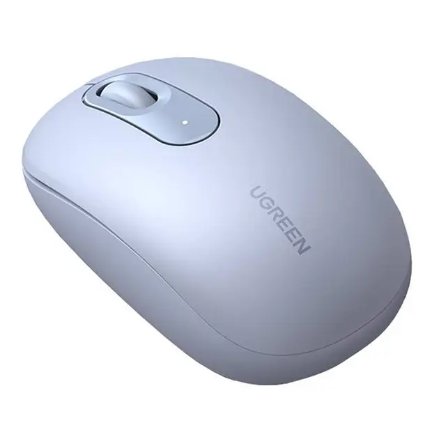 Бездротова Мишка UGREEN MU105 2.4 GHz 1xAA 800-2400 DPI Portable Wireless Mouse блакитний (90671)