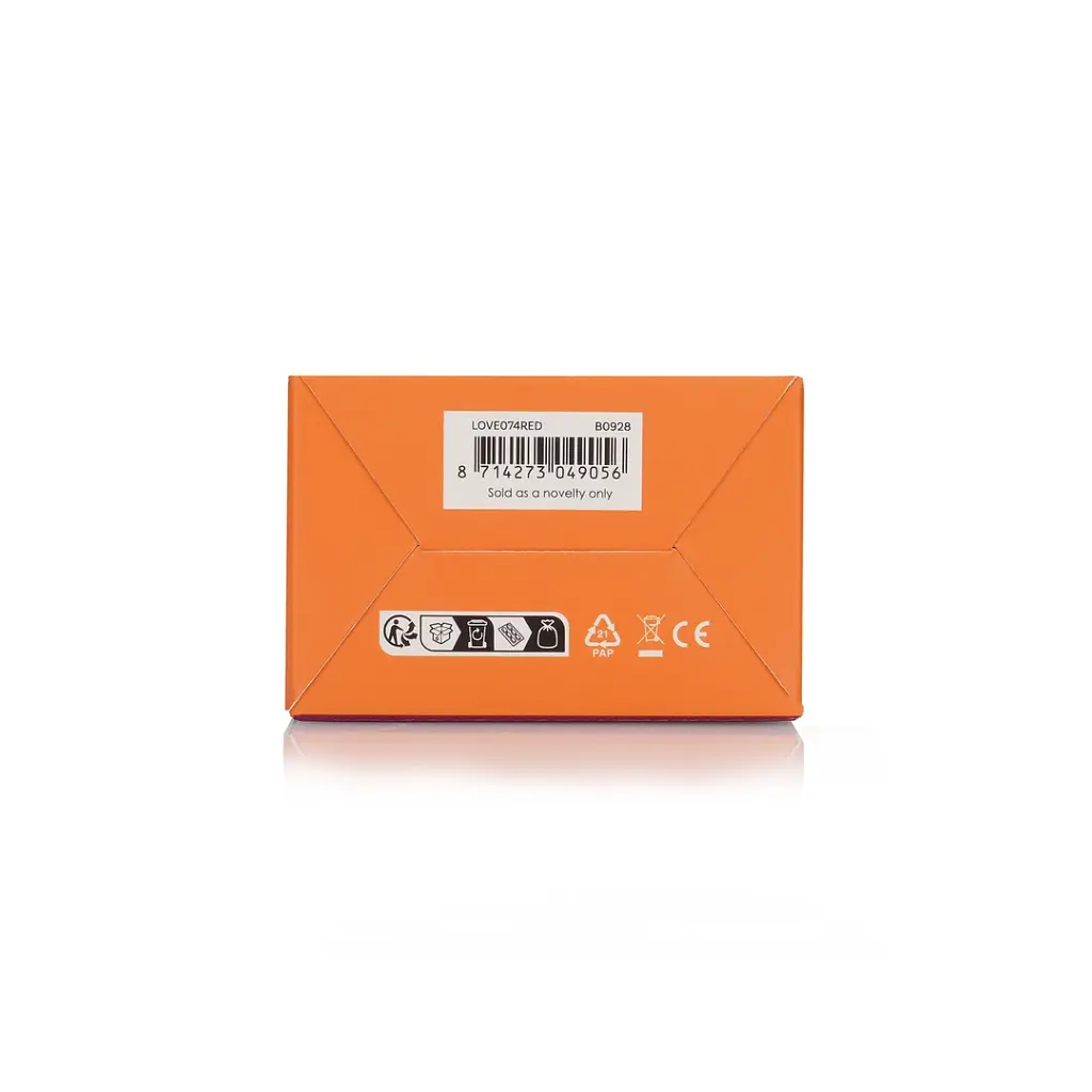 Вібратор Loveline Double-Sided Thrusting 33 см бордовий - фото 10