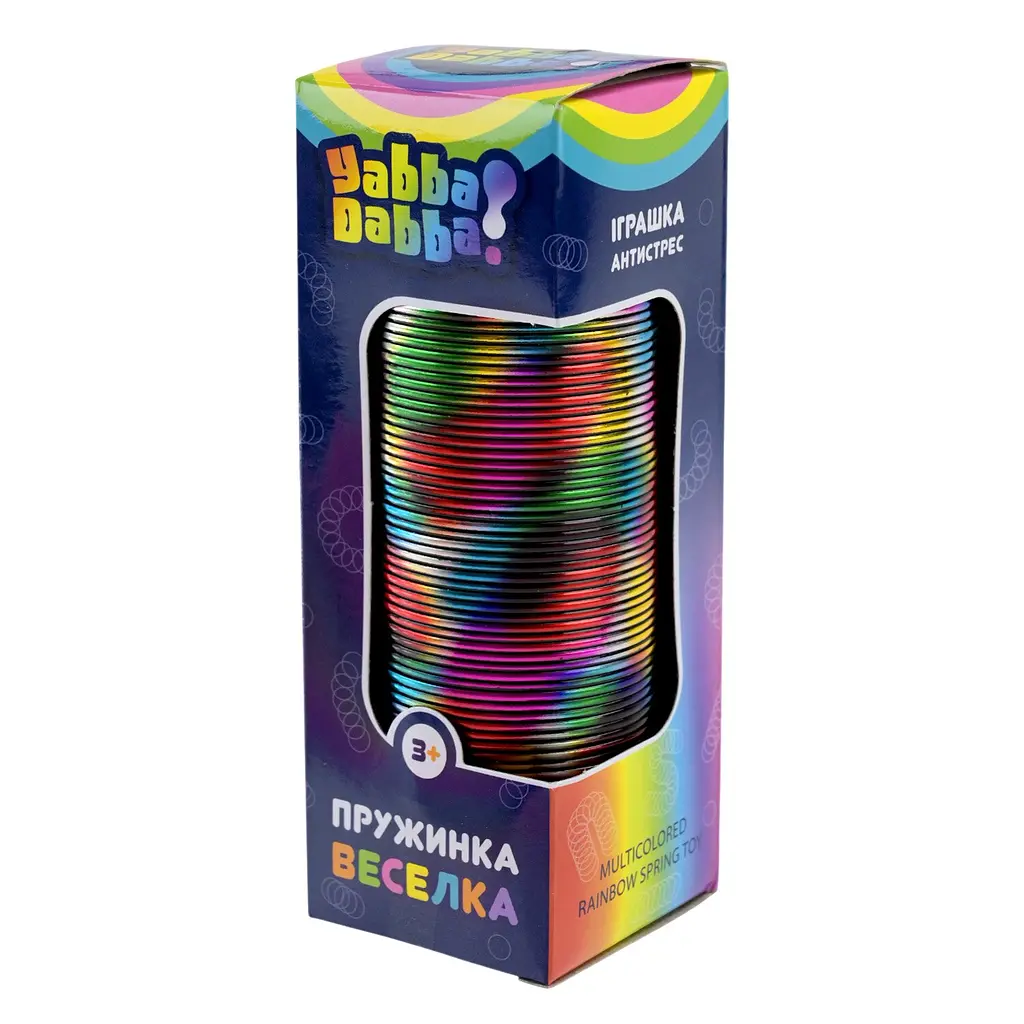 Іграшка Пружинка Веселка Yabba Dabba YD2547 Різнокольоровий shop (6906231358351) - фото 2