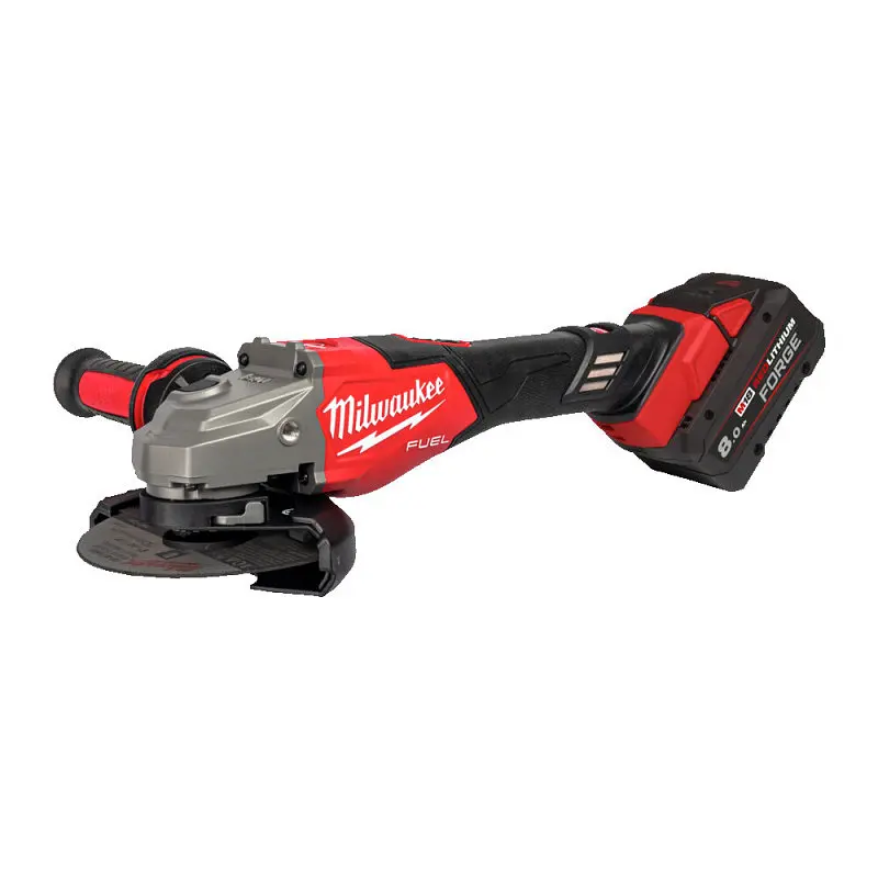 Шліфмашина кутова - болгарка акумуляторна безщіткова MILWAUKEE, M18 FHSAG125XB2-802X, Ø125мм - фото 3