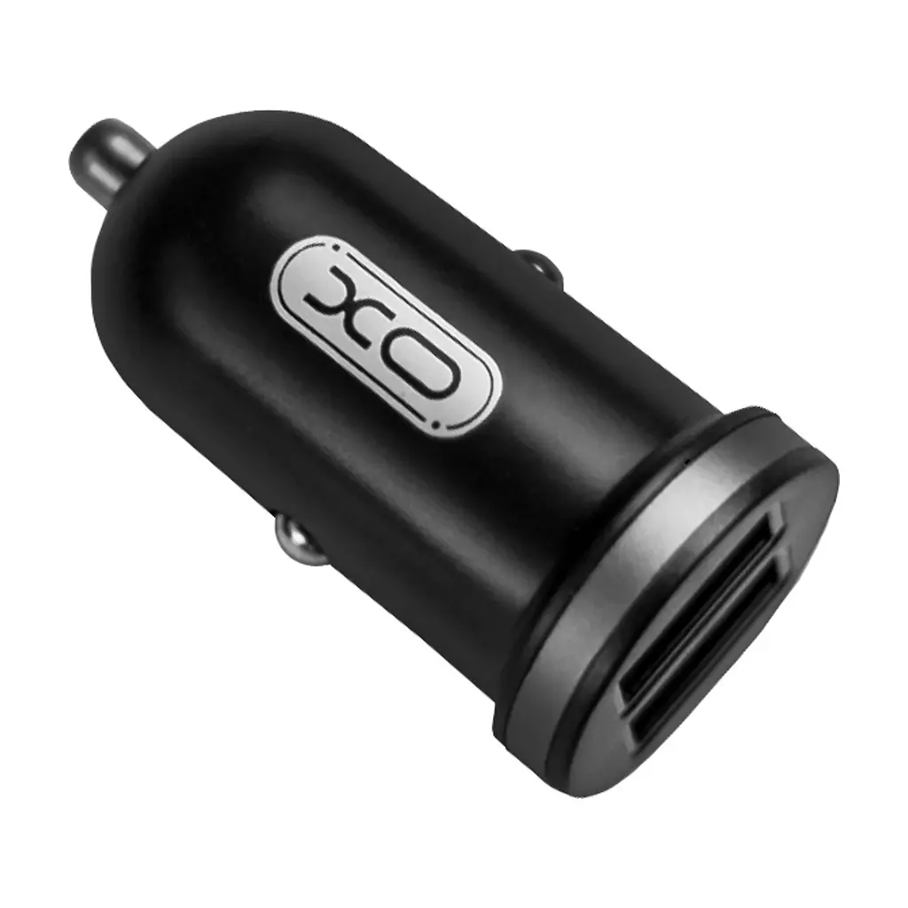 Зарядний пристрій XO 2xUSB 2.1A + cable USB to Lightning black (TZ08-L-BK) - фото 2