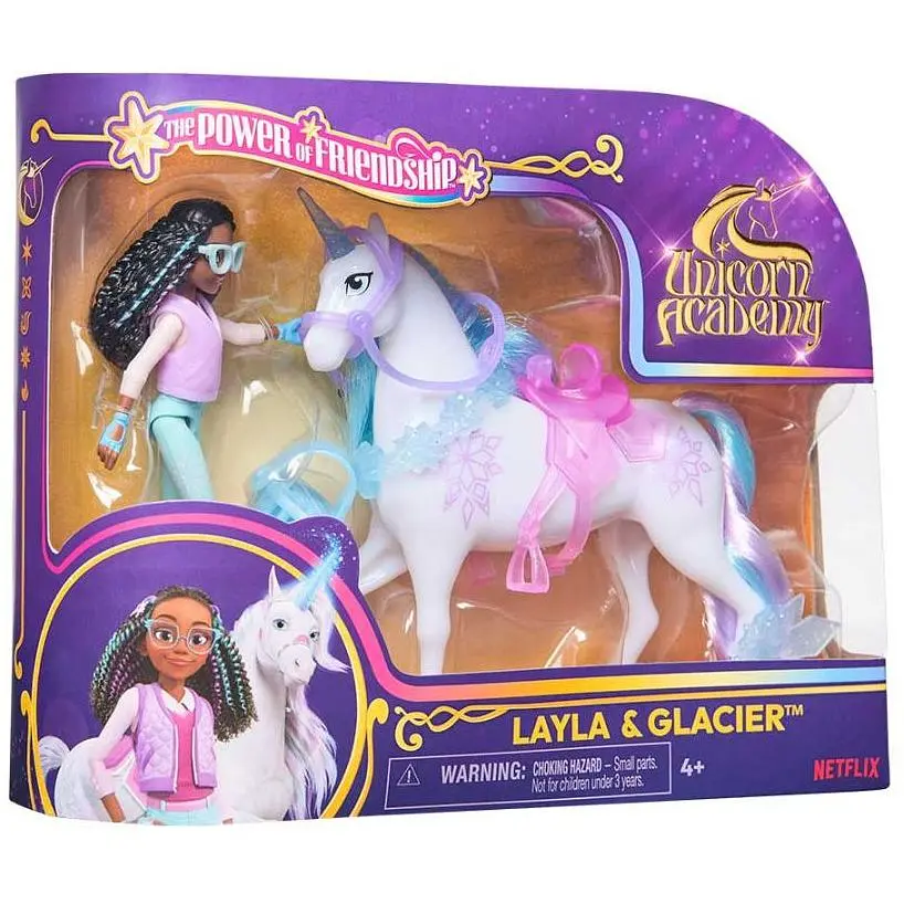 Набор из куклы и единорога Unicorn Academy Лейла и Льдинка (SM23203/6072675) - фото 2