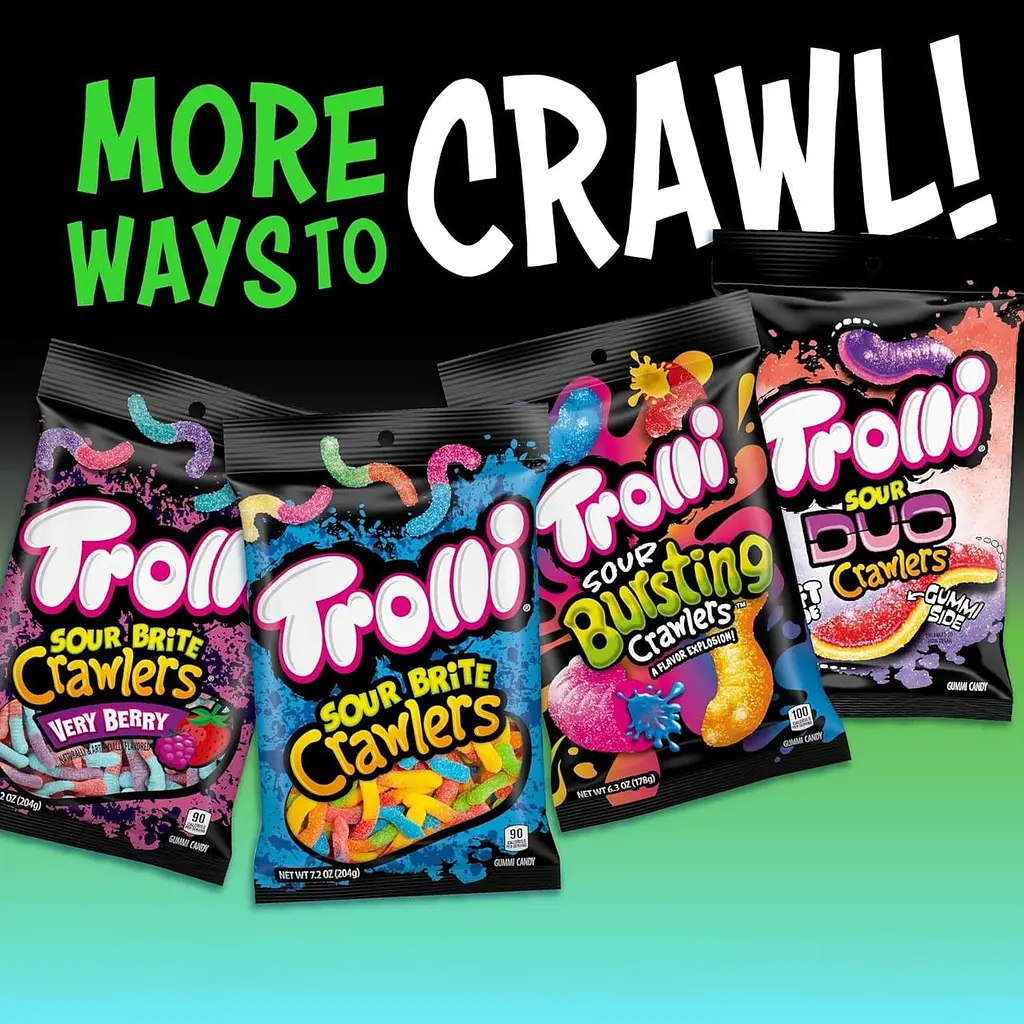 Желейні цукерки Trolli Electric Crawlers Candy 120г - фото 6