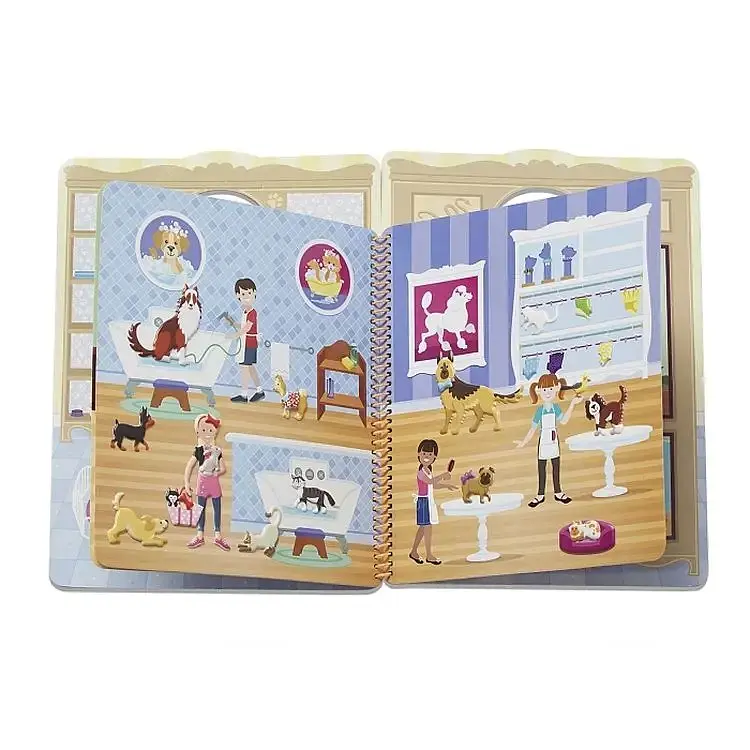 Наліпки Melissa & Doug Будинок для тварин об'ємні багаторазові (MD19429) - фото 3