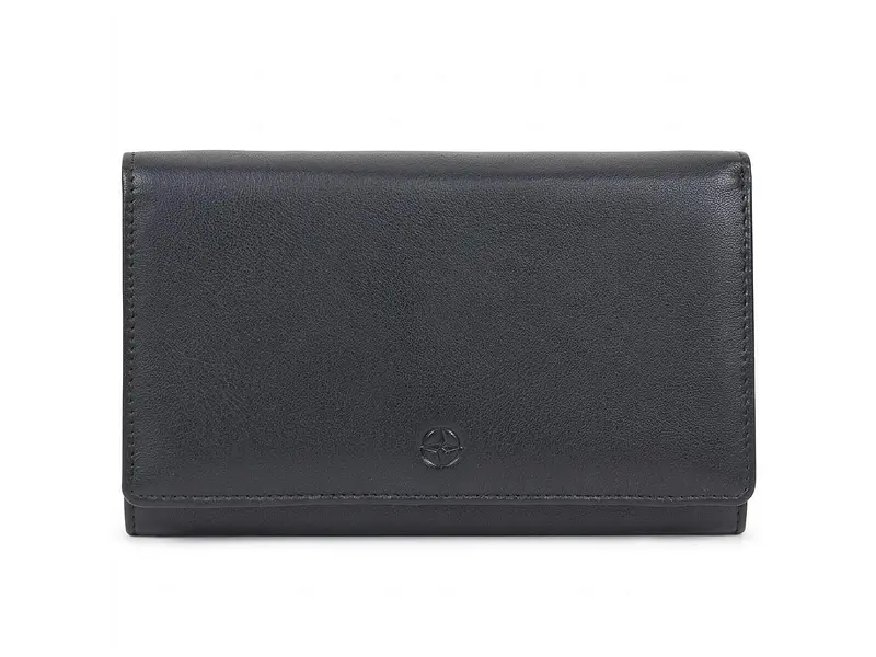 Жіночий гаманець натуральна шкіра Cortina 5032 nero Чорний 17,5x10,5x3 см TONY PEROTTI acs0032513 - фото 2