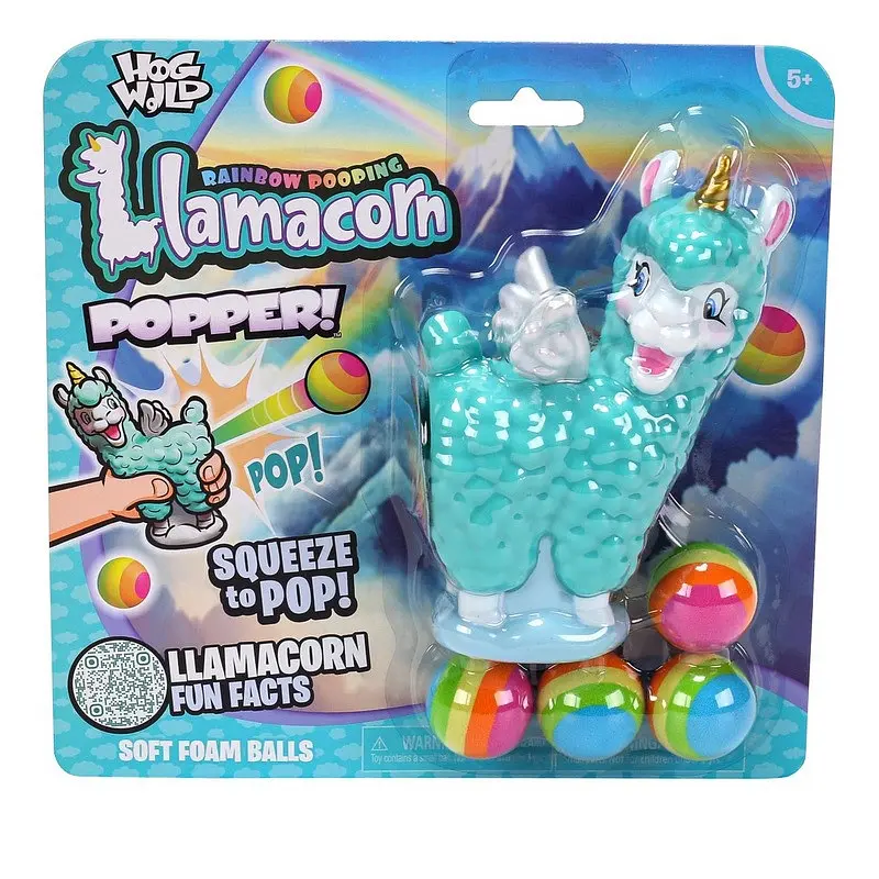 Дитячий ігровий набір Hog Wild Стріляюча тваринка Лама HW54314 - фото 3