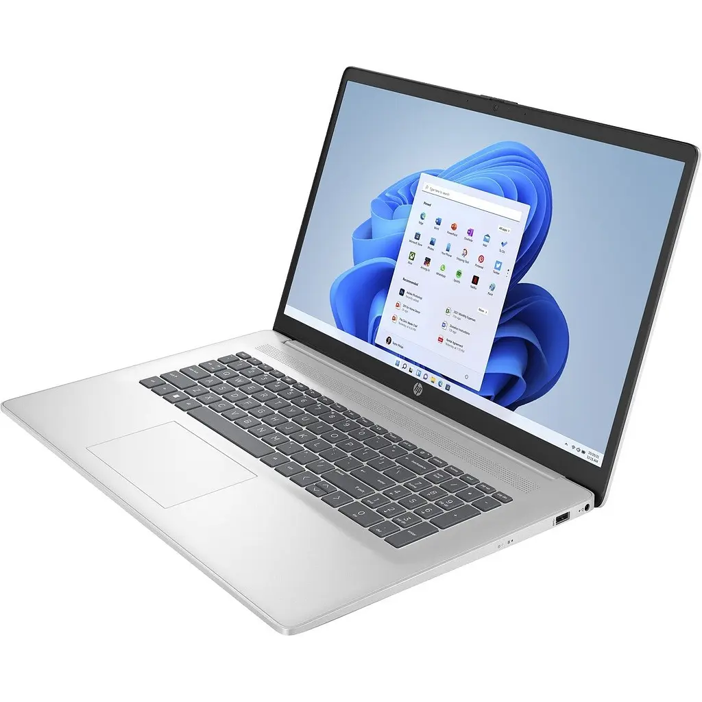 Ноутбук HP 17- cn3135nw, Intel Core i5- 1334U, 17, 3 дюйма FHD, 16 ГБ оперативної пам'яті, 512 ГБ SSD, Windows 11 Home, сріблястий - фото 2