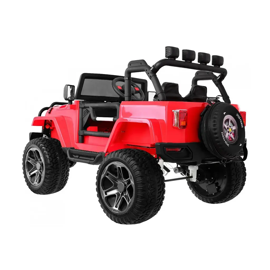 Електромобіль Ramiz Monster Jeep 4x4 2х12 на пульті управління, Pink (PA.WXE1688.ROZ) - фото 12
