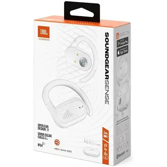 Наушники TWS JBL Soundgear Sense (JBLSNDGEARSNSWHT) White UA - фото 6