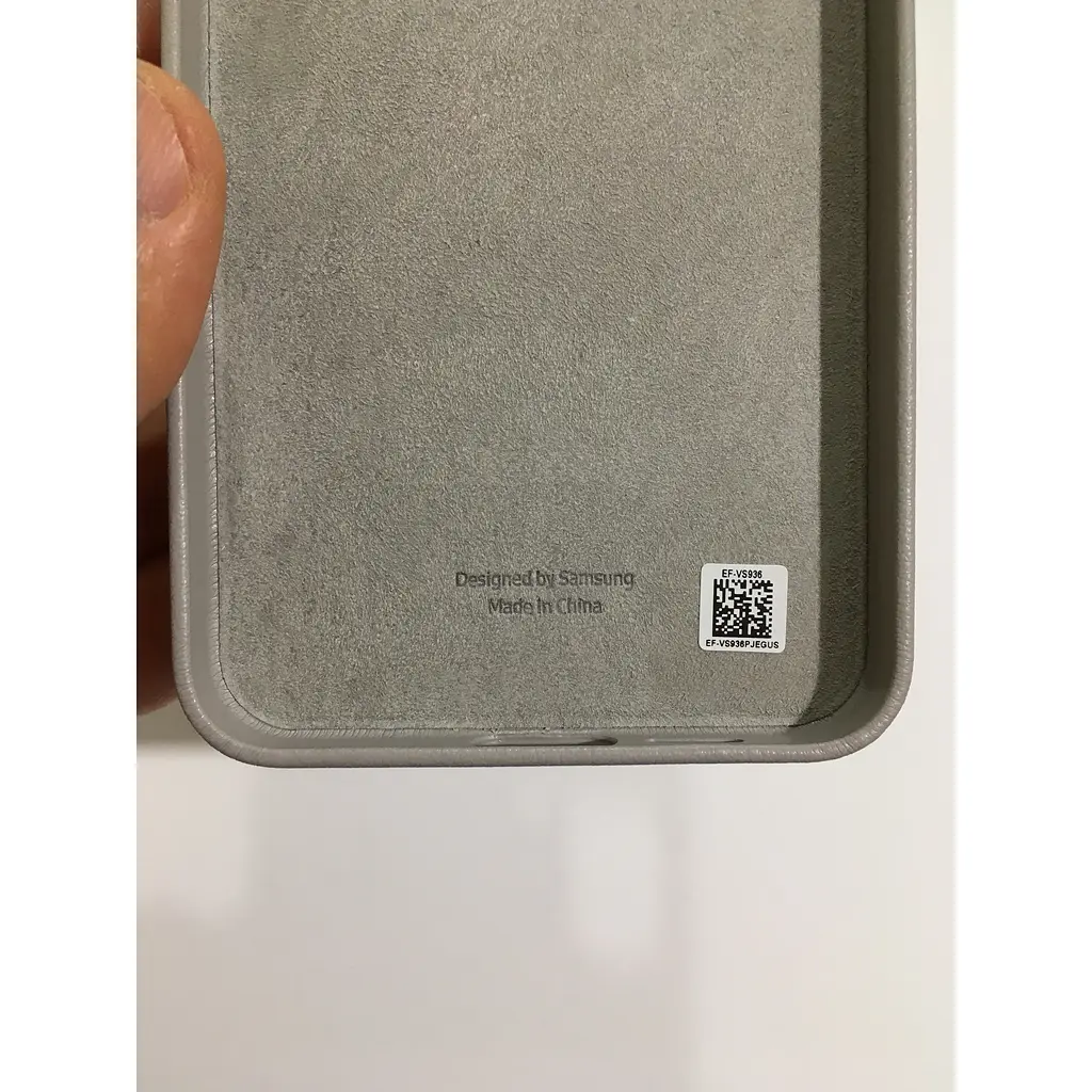 Оригінальний протиударний шкіряний чохол Kindsuit Case для Samsung Galaxy S25 Plus Grey EF-VS938PBEGWW - фото 12